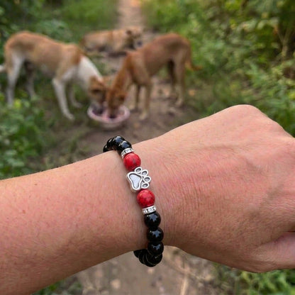 Pulseira – Ônix Flamejante